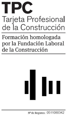 Formación homologada por la Fundación Laboral de la Contrucción