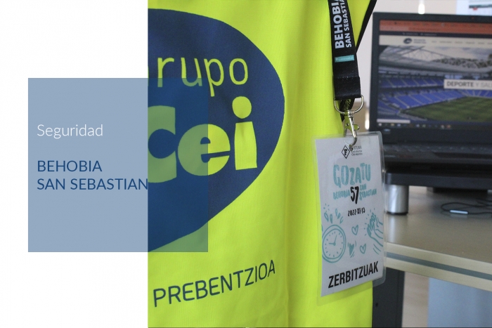 Cei Prevención y la Behobia San Sebastián