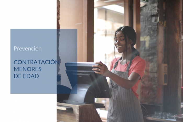 Contratación menores de edad
