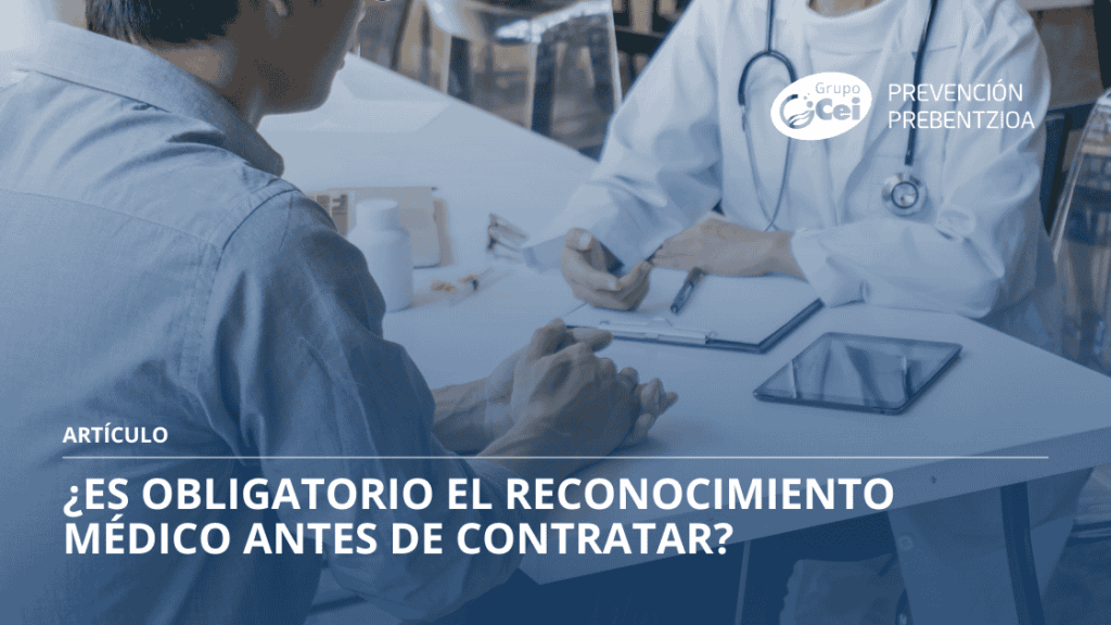 reconocimiento médico antes de contratar